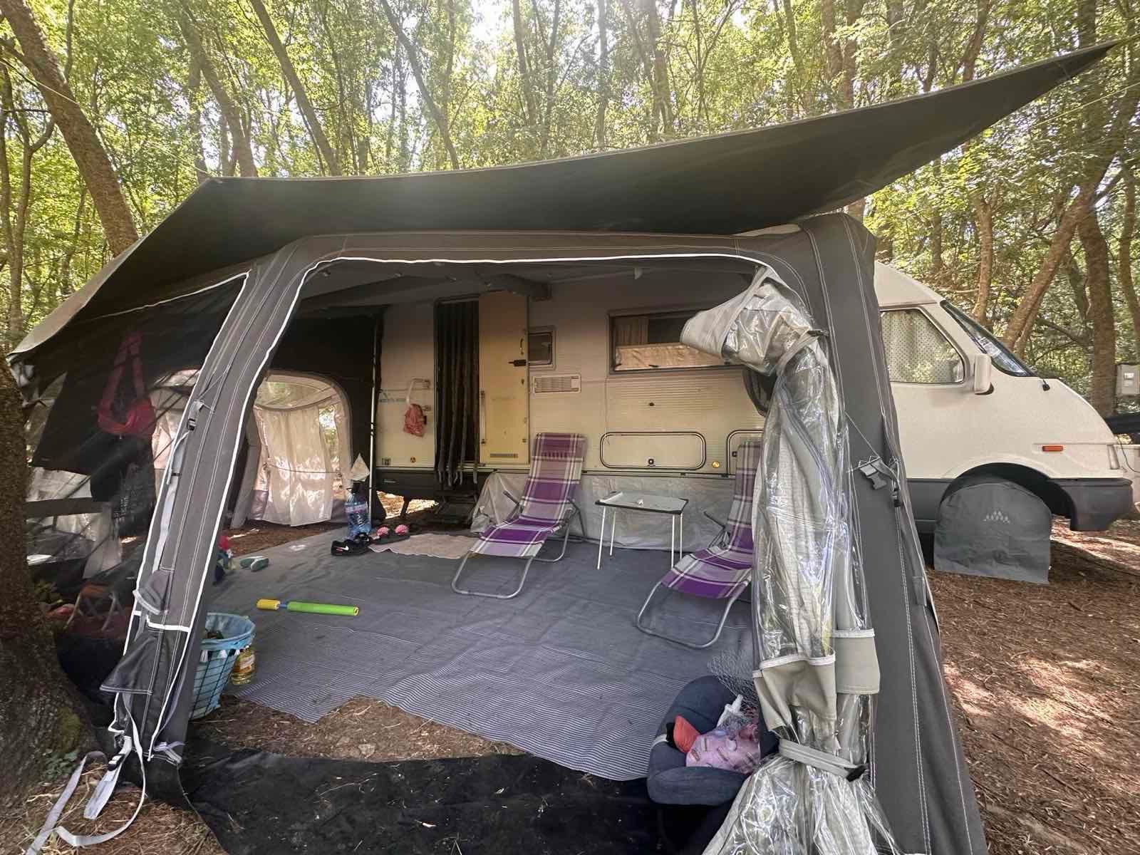 Надуваем Форсел Dometic 390M + аксесоари