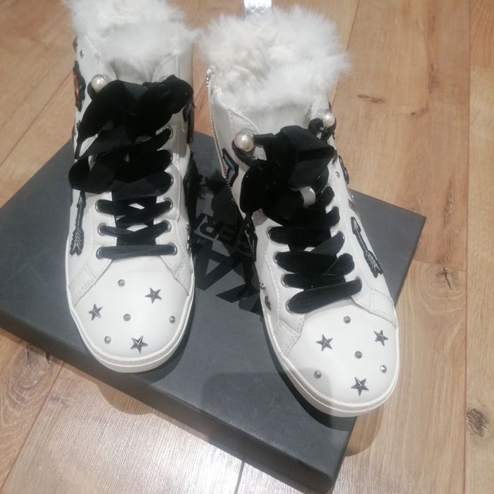 Sneakers Karl Lagerfeld imblaniti nr 38 piele naturala