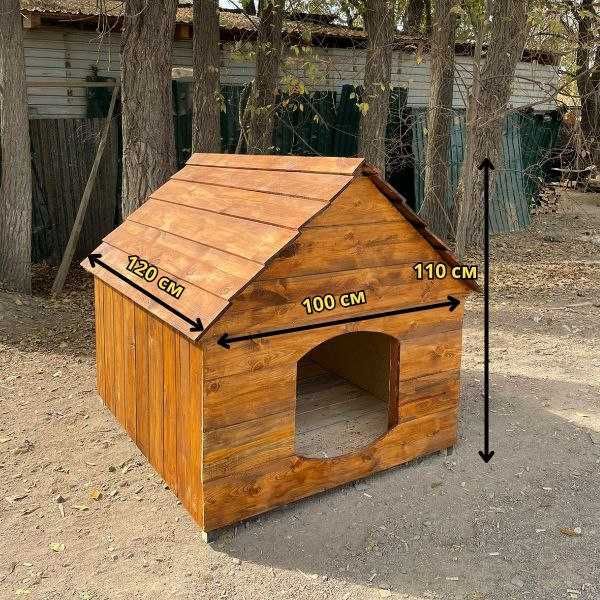 Будка и вольер собак утепленый домик для маленьких собак