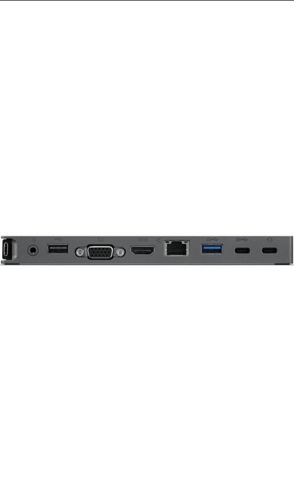 Lenovo USB-C Mini Dock Wired USB 3.2 Gen 1 (3.1 Gen 1) Type-C Grey