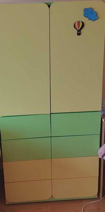 Компактна поръчкова луксозна детска стая с 2 легла - УНИКАТ!