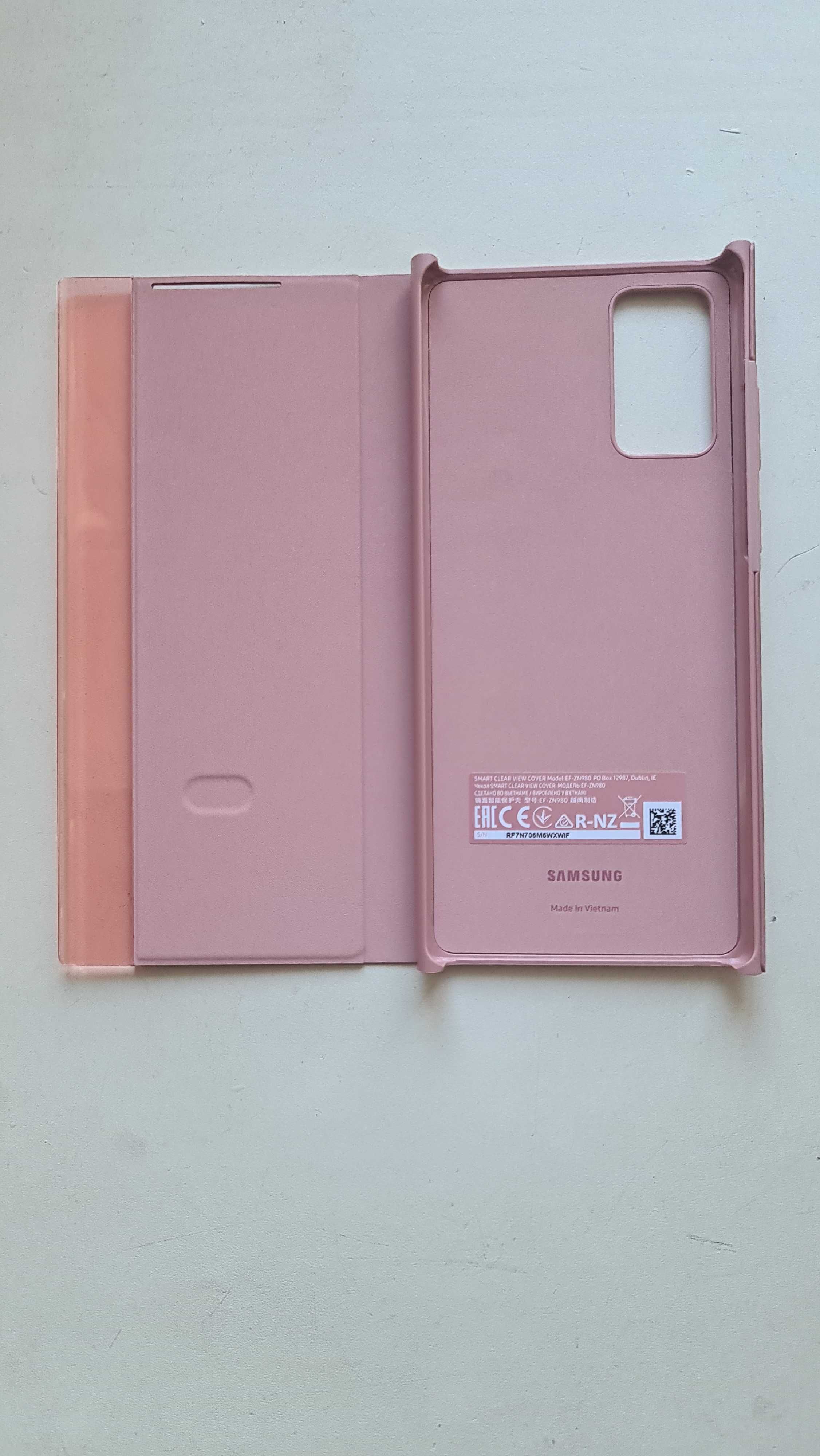 Samsung Note20 оригинал чехол новый в упаковке