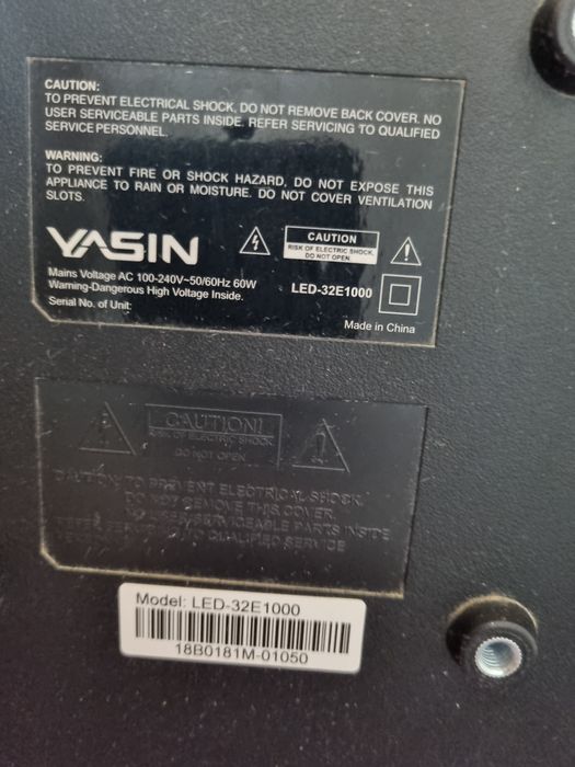 Yasin 32" телевизор сотилади