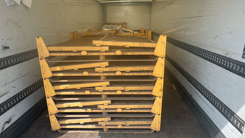 Vand box paleti metalici pliabili industriali