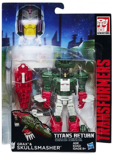 Transformers titans return Grax & Skullsmasher