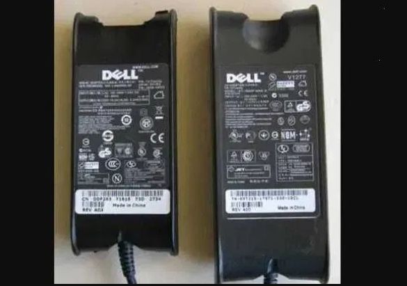 Зарядка, блок питания на ноутбук DELL и шнур питания