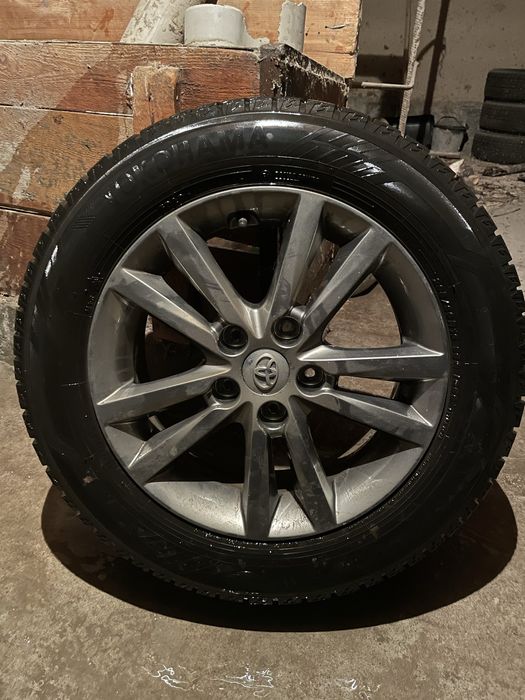 Yokohama Р16, диски от Тойоты