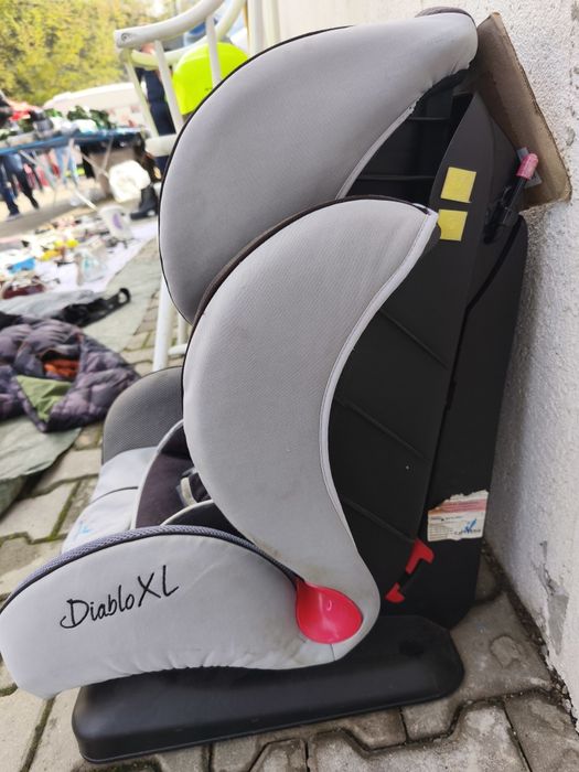 Scaun mașină copii rezistent 1-8 ani Caretero Diablo XL scoică