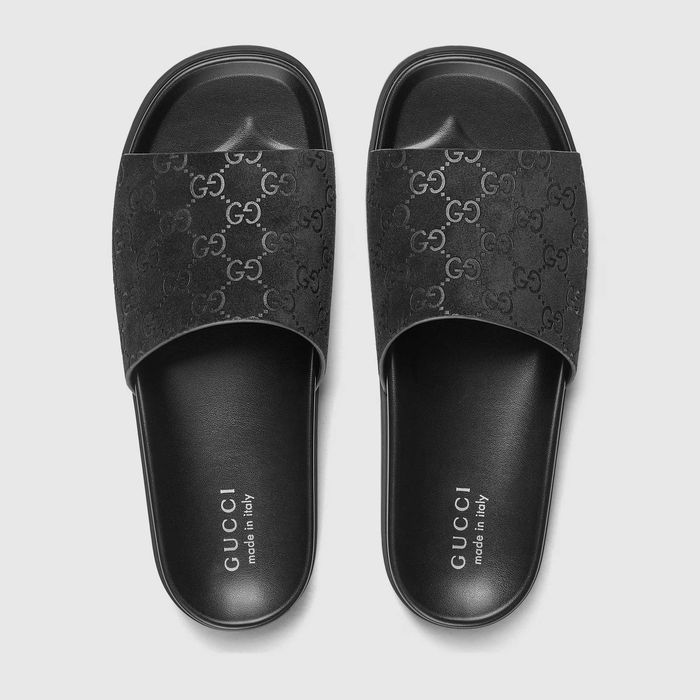 Мъжки кожени Чехли GUCCI