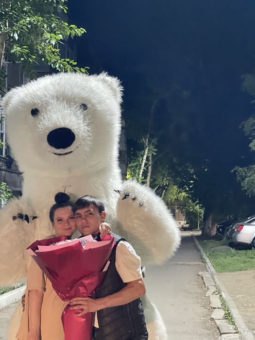 Белый Мишка /Умка / Мишки Тедди / холодный фонтан