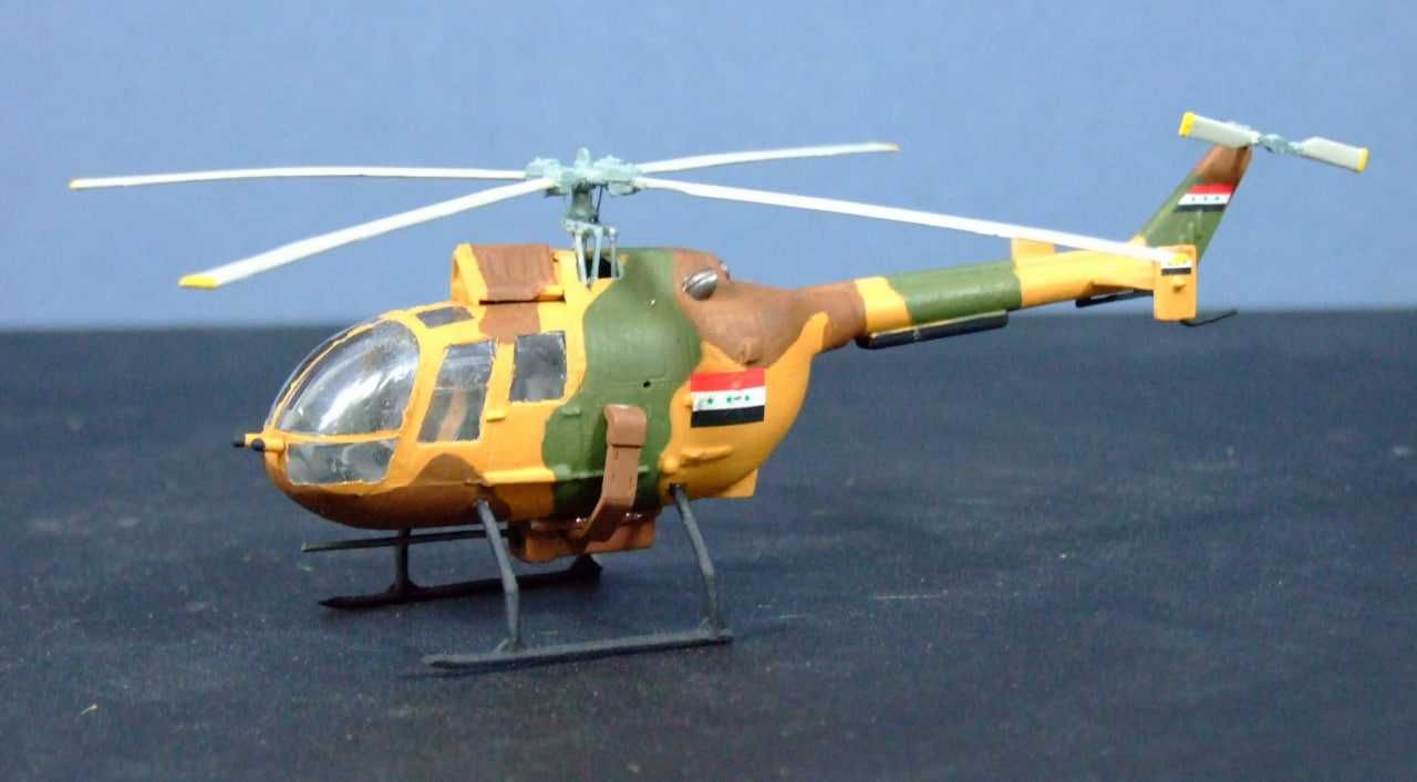 Сборная модель вертолета MBB Bo-105 GSH (Амодел, 1:72)