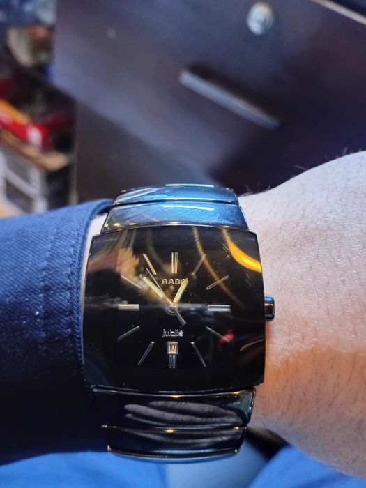 Rado qol soat b/u orginal natural titanum ceramic
