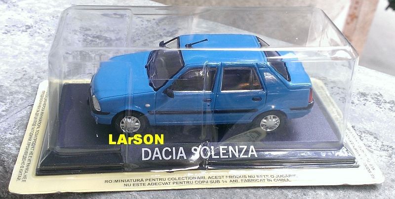 Macheta Dacia Solenza 2003 - IXO/DeAgostini Masini de Legenda 1/43