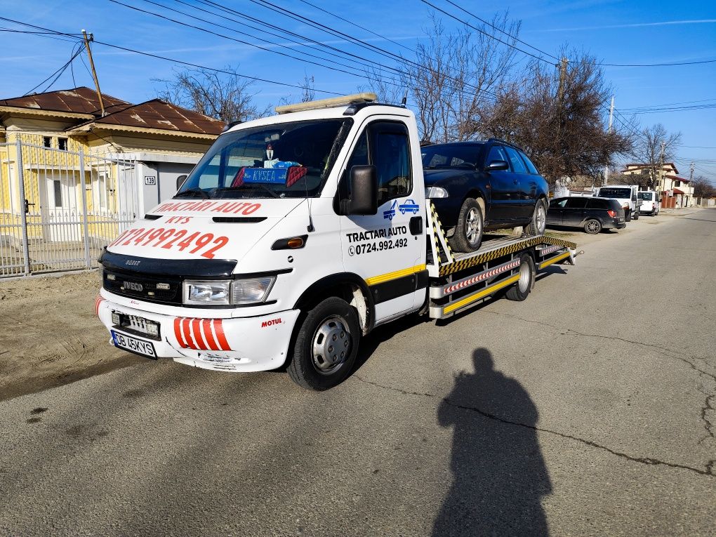 Tractări auto / platforma auto /transport utilaje