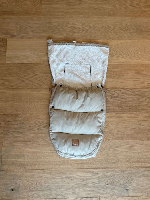 Sac de iarna pentru scaun/scoica auto Elodie crem