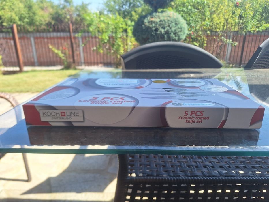 KOCH LINE 5 PCS Ceramic coated knife set