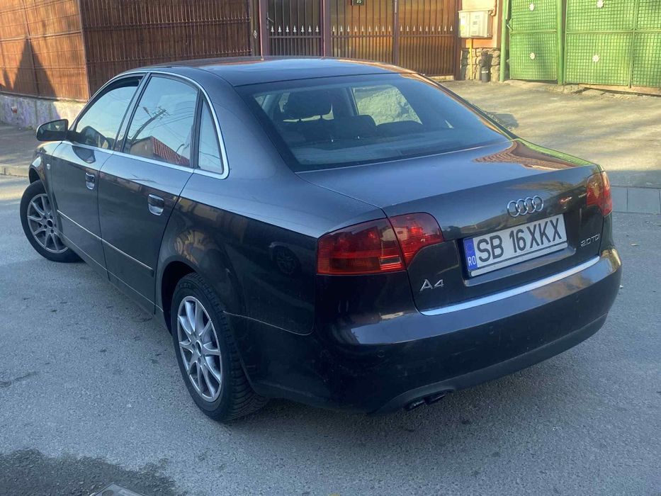Audi A4 B7 2.0D 140CP 2007 Euro 4 / 6 viteze proprietar în acte