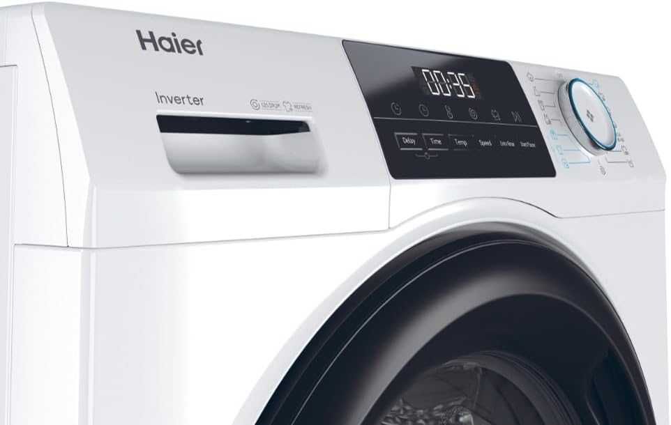 Нова инвереторна пералня с пара Haier 9 кг