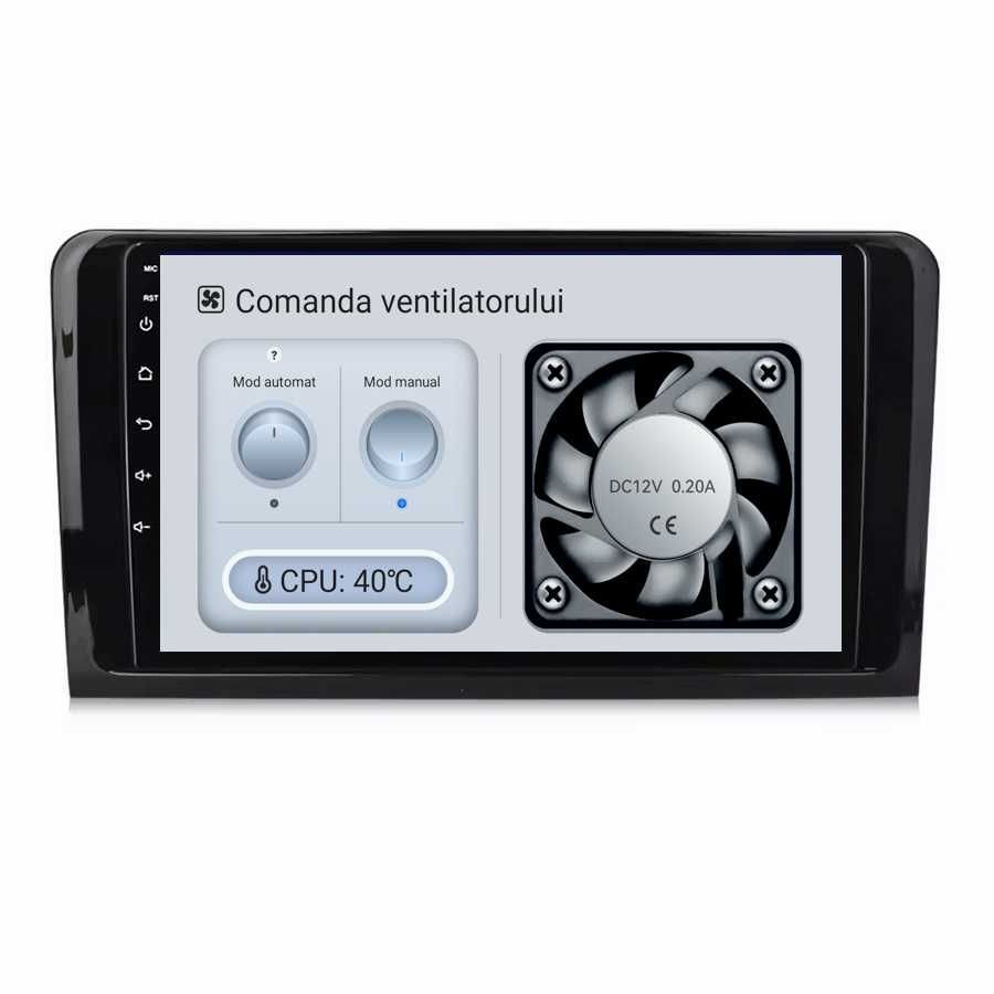 Navigatie Dedicata Mercedes ML W164|GL X164 (2005-2012), BT, Carplay