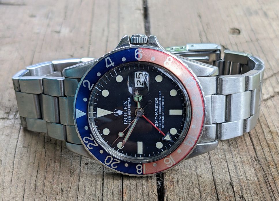 Vintage Rolex GMT-Master Pepsi 16750