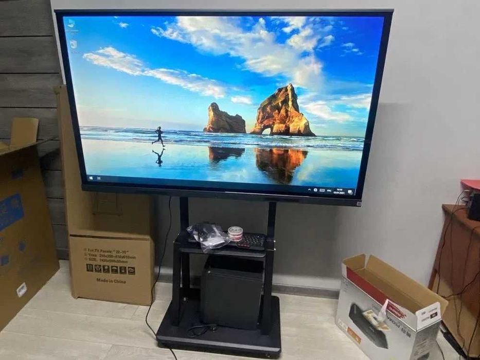 Интерактивный панель 55/65/75/86* +доставка Цена может быть оптовая !