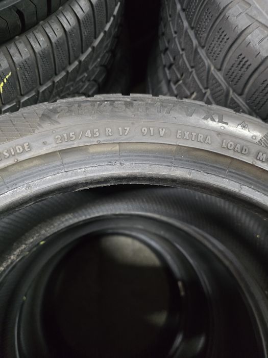 4x 215/45/17 M+S CONTINENTAL Stare excelentă