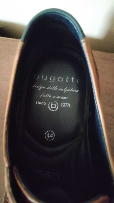 Bugatti мъжки обувки естествена кожа н.44