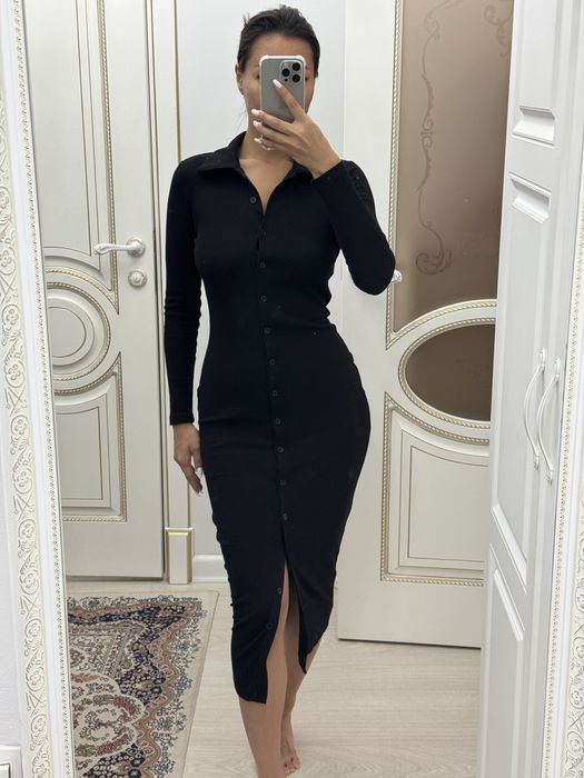 Трикотажное платье