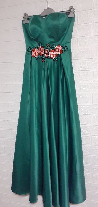 Rochie de seara verde smarald