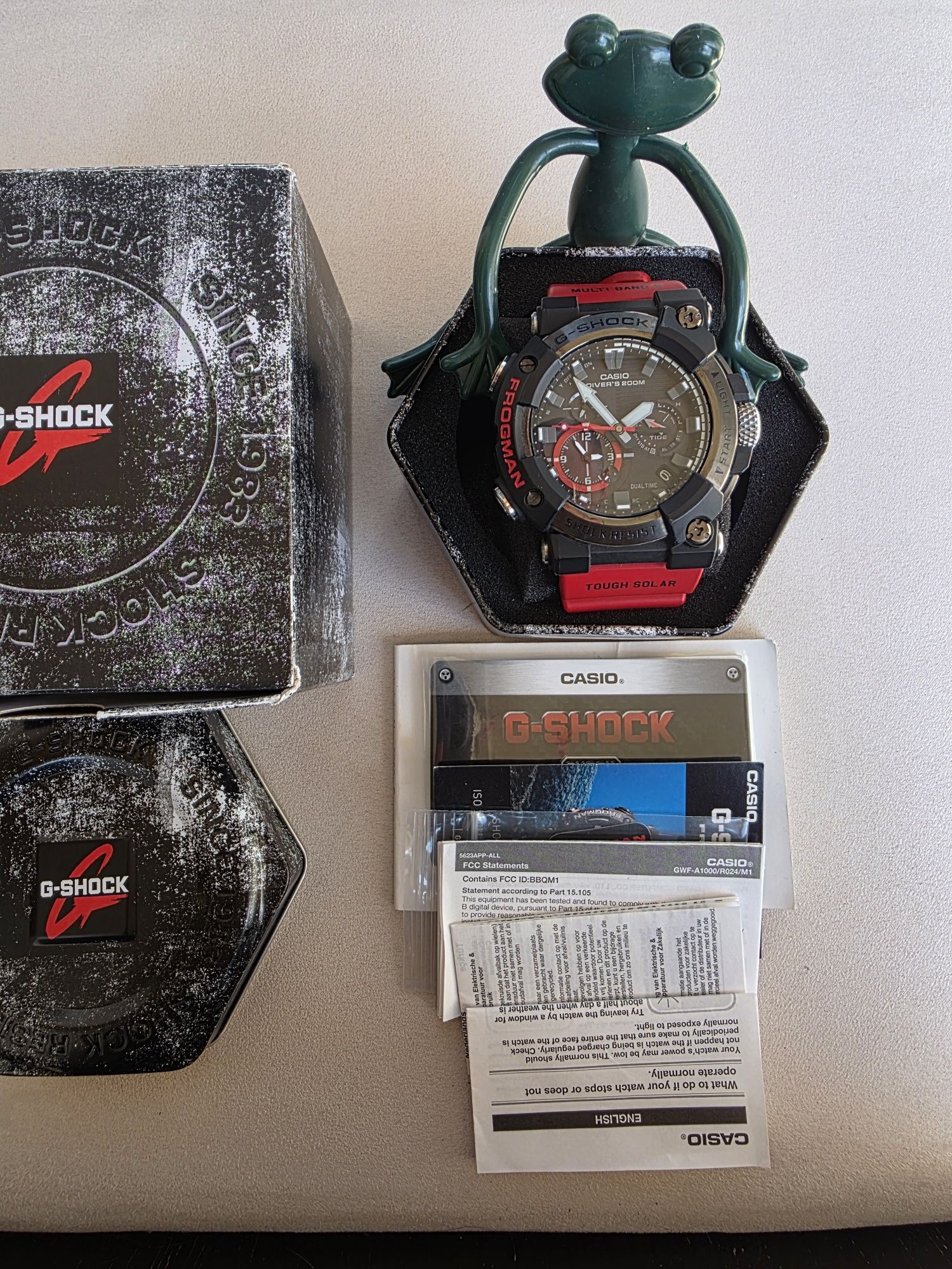 CASIO G-SHOCK Master of G Analogue FROGMAN