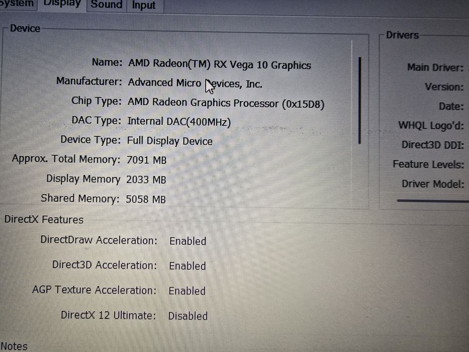Laptop Lenovo AMD Ryzen 7 3700U