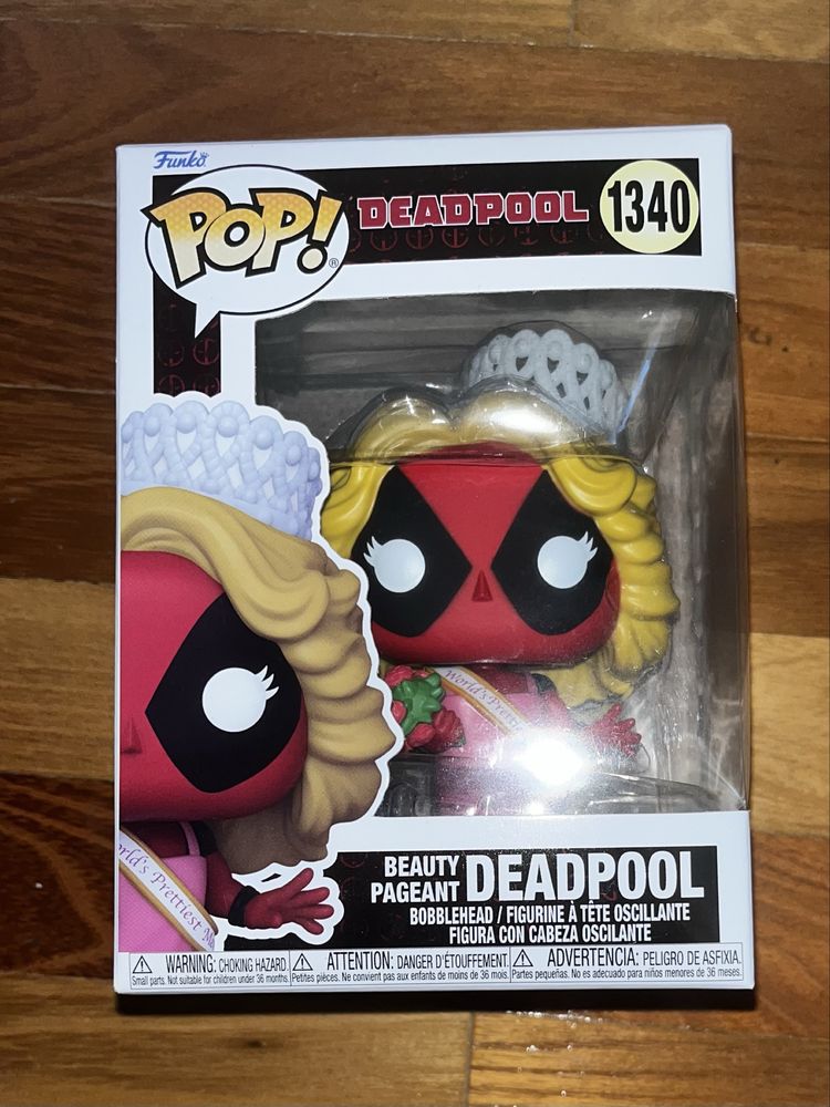Vand figurină POP, Beauty Pageant Deadpool (cutie sigilata)