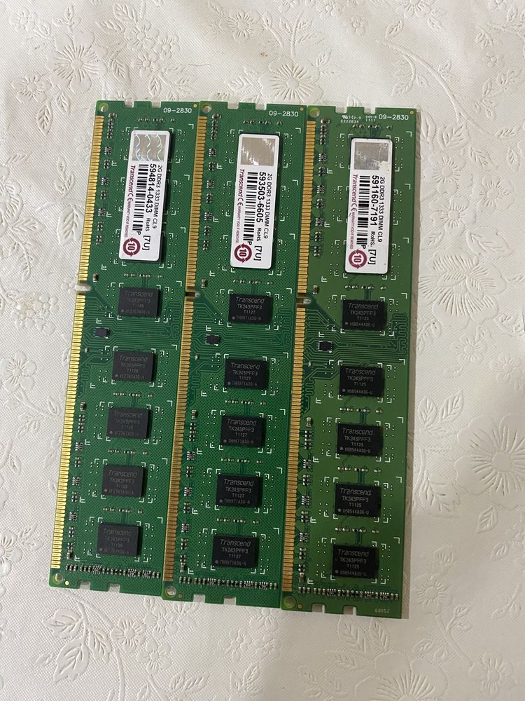 ОЗУ 6 гб DDR3 (торг есть!)