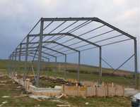 Fac hale metalice din europrofile accept variante auto