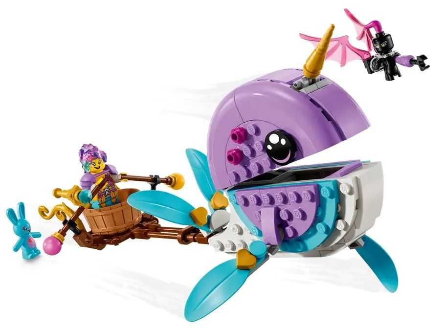 НОВО LEGO DreamZzz 71472 - Нарвалът на Изи – балон с горещ въздух