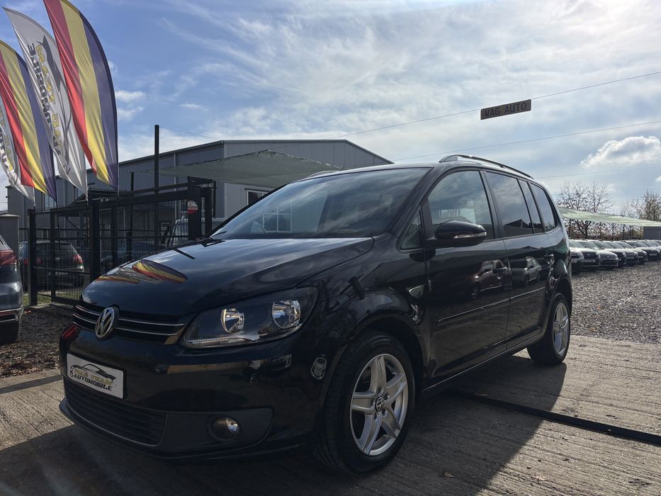 Vw touran 1.6 TDI 2013 euro5 7 locuri camera RATE crom Germania