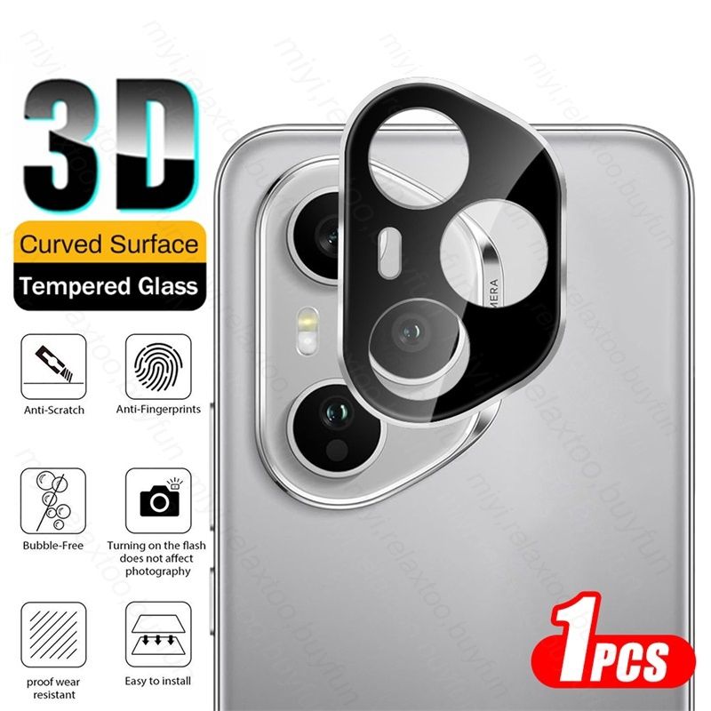 Honor 400 Pro / 400 Lite / 400 / 3D 9H Стъклен протектор за камера