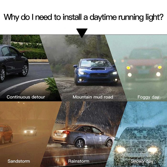 LED Диодни Дневни светлини и бягащ мигач-Лед Лайтбар