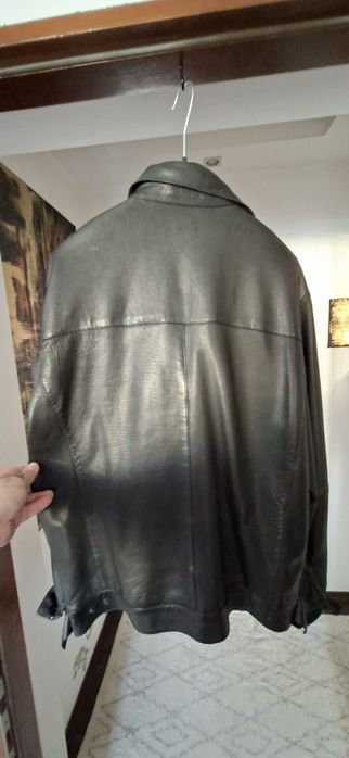 Geaca piele barbati Massimo Dutti