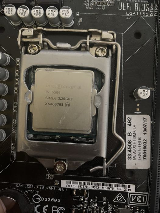 Vand placa de baza + procesor