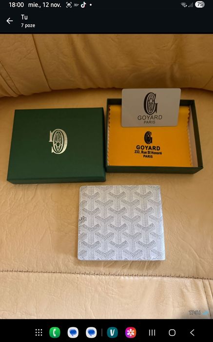 Portofel nou ,  cadou ideal  pentru bărbatul  puternic și  stab