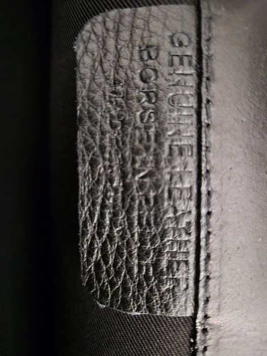 Geanta de umar de tip servieta-piele naturala (unisex)