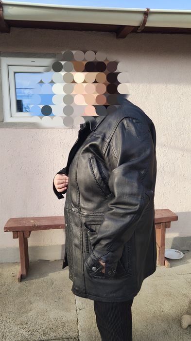 Geacă de piele bărbați