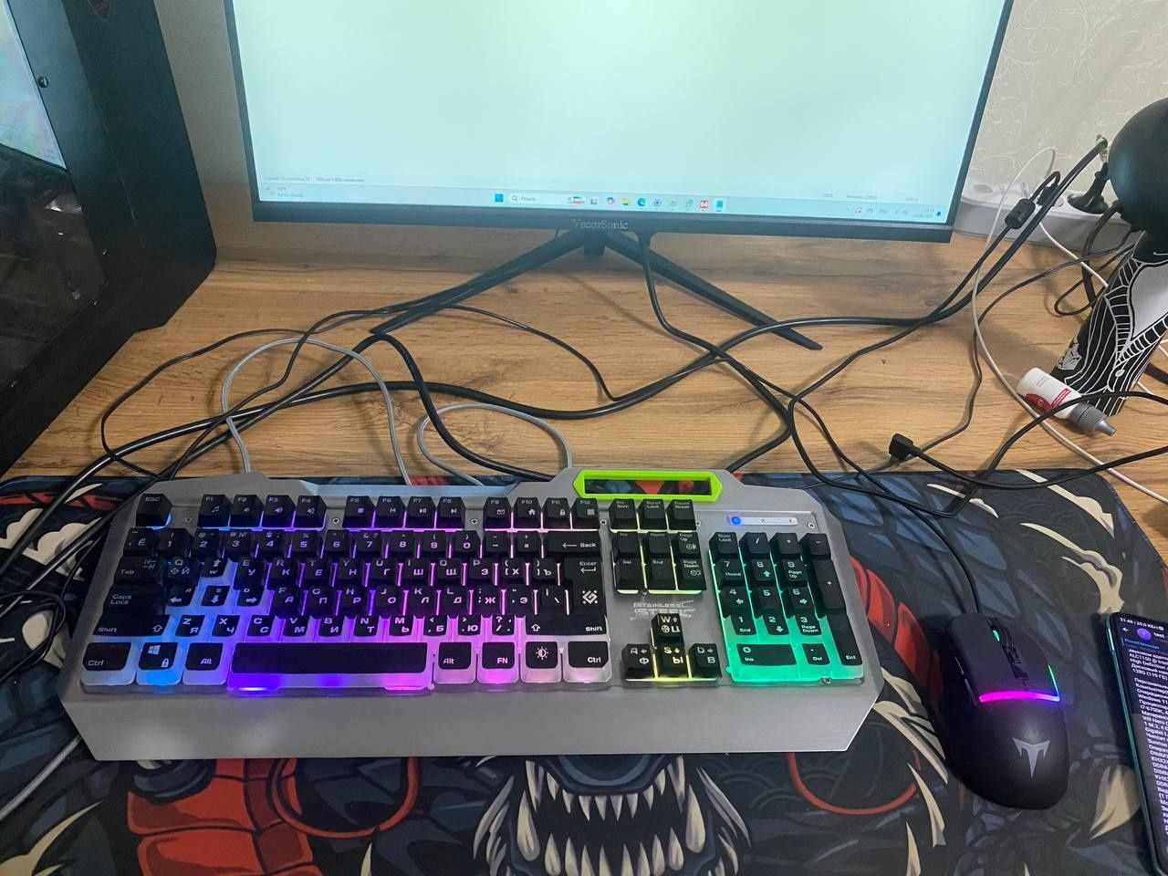Мощный ПК i7 / 16GB DDR4 / SSD / GTX + монитор и периферия