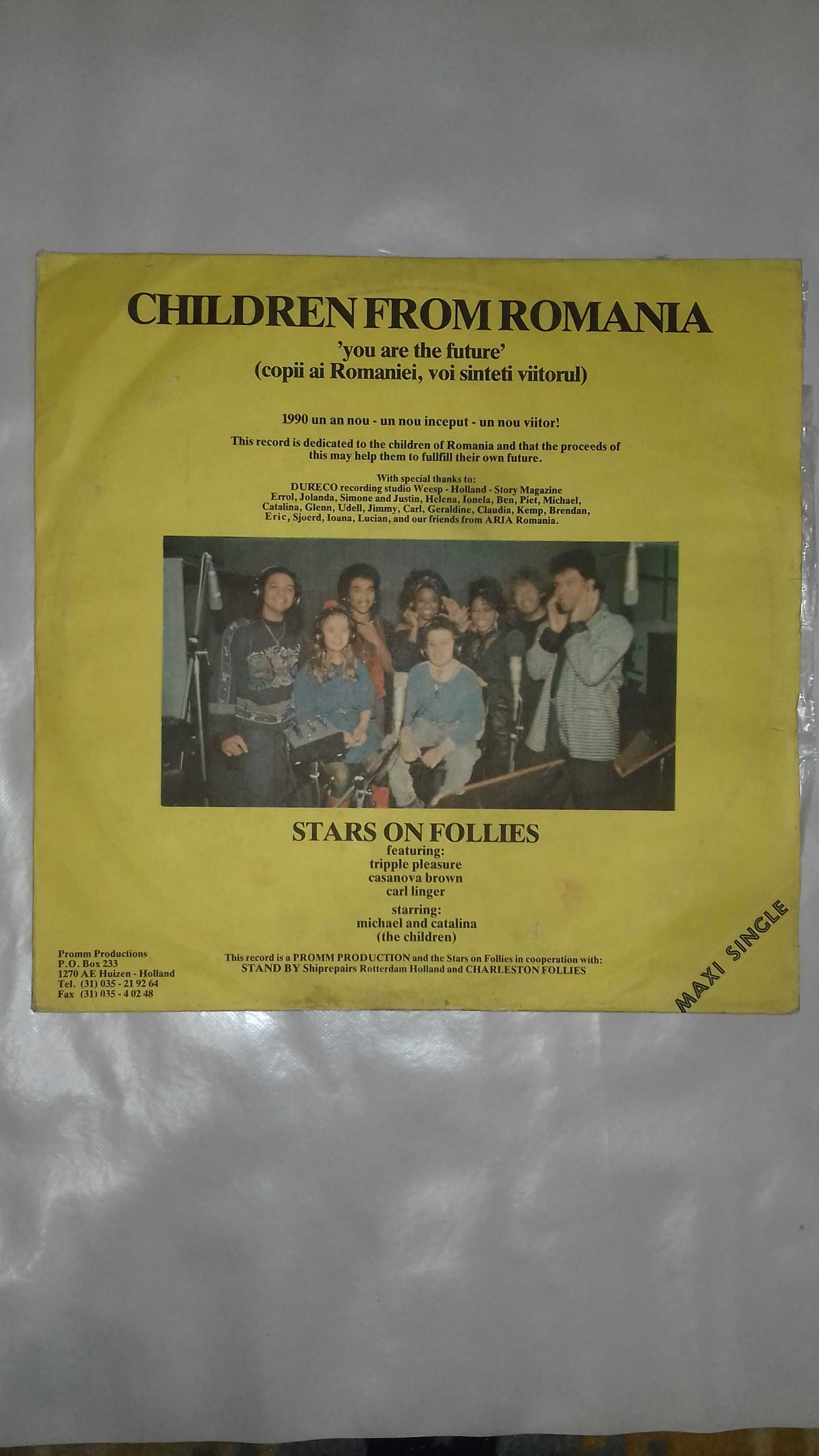 VINIL Doru Caplescu22 Children From Romania_Song