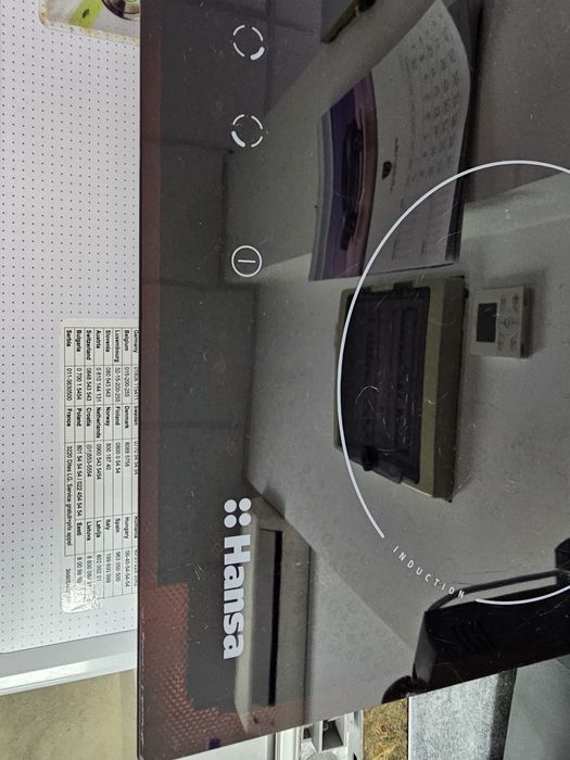 Плот за вграждане Hansa Индукция, 4 Нагревателни зони, Тайме