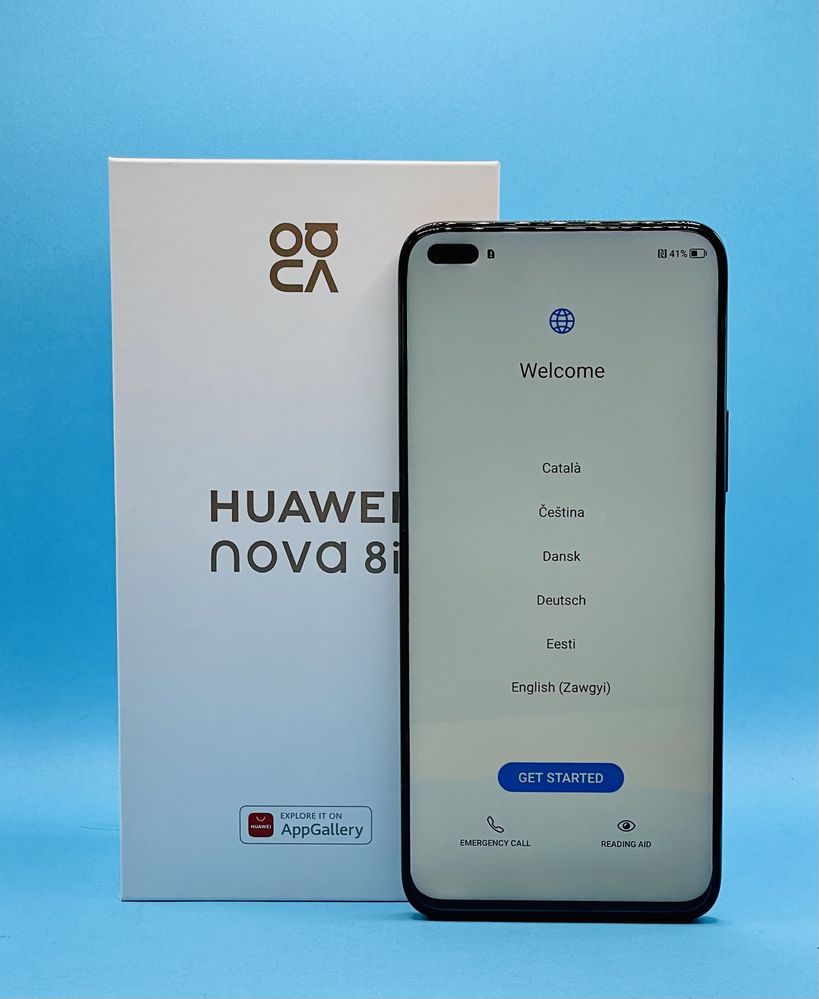 НОВ!!! Huawei nova 8i 128GB 6GB RAM Dual