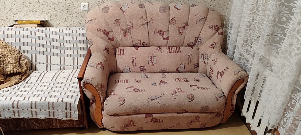 Мини диван не раскладывается