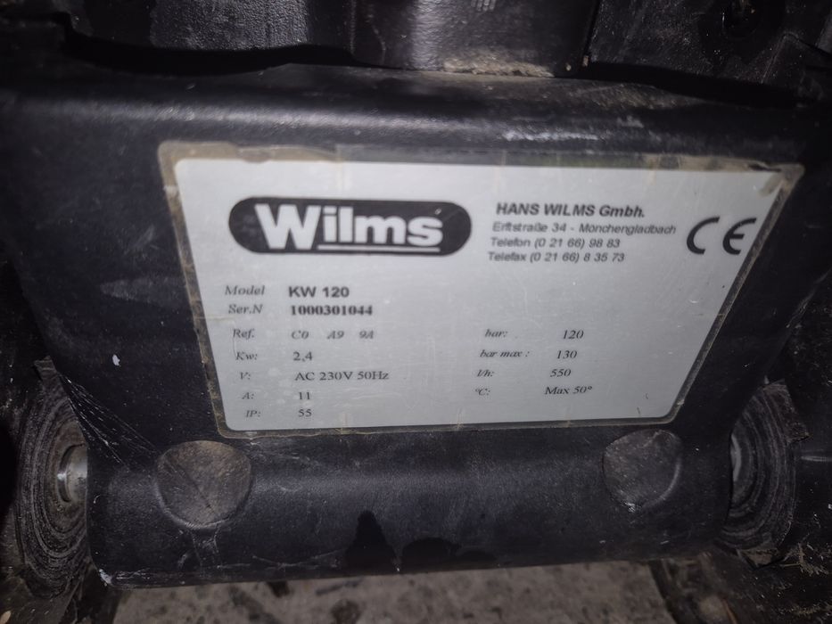 Aparat de spalat cu presiune wilms