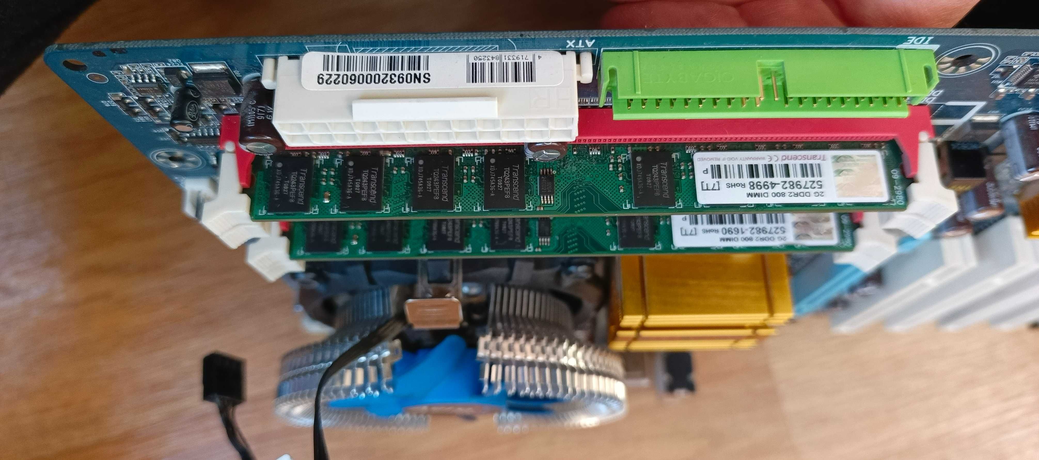 Оперативная память: Transcend DDR-2 DIMM 2Gb/800MHz